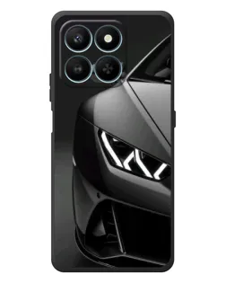 Чехол для Huawei Honor 400 Smart с картинкой «Lamborghini фары детализация»