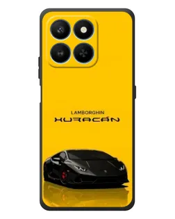 Чехол для Huawei Honor 400 Smart с картинкой «Lamborghini Huracan черный»