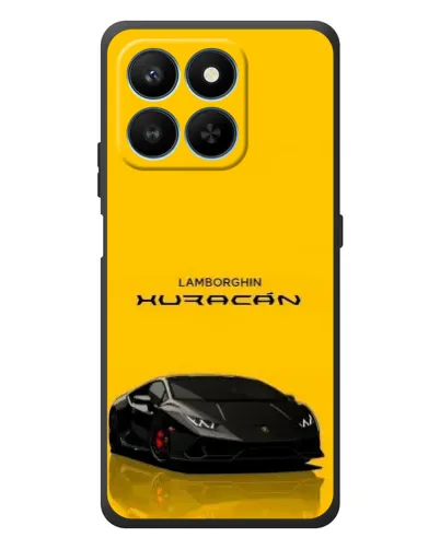 Чехол для Huawei Honor 400 Smart с картинкой «Lamborghini Huracan черный» Чехол для Huawei Honor 400 Smart с картинкой «Lamborghini Huracan черный»
