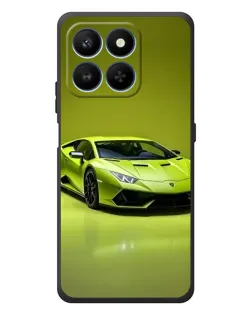 Чехол для Huawei Honor 400 Smart с картинкой «Салатовый Lamborghini Huracan»