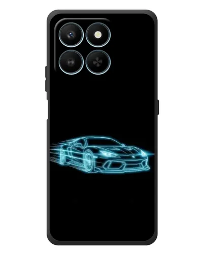 Чехол для Huawei Honor 400 Smart с картинкой «Неоновый контур Lamborghini» Чехол для Huawei Honor 400 Smart с картинкой «Неоновый контур Lamborghini»
