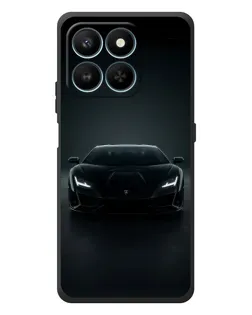 Чехол для Huawei Honor 400 Smart с картинкой «Черный Lamborghini Aventador»