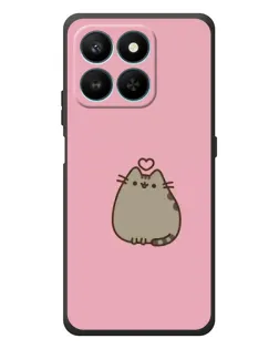 Чохол для Huawei Honor 400 Smart з картинкою «Pusheen серце»