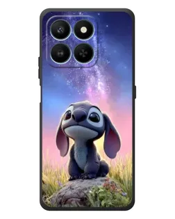 Чехол для Huawei Honor 400 Smart с картинкой «Стич на рассвете»