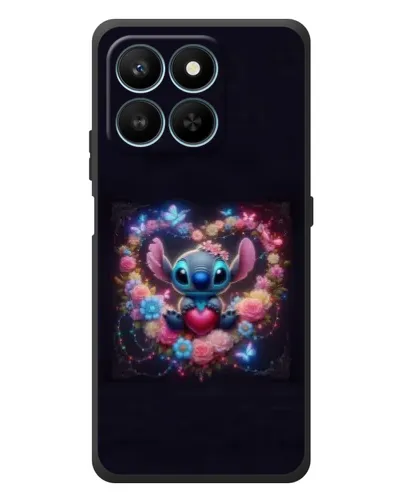 Чехол для Huawei Honor 400 Smart с картинкой «Stitch в цветах» Чехол для Huawei Honor 400 Smart с картинкой «Stitch в цветах»