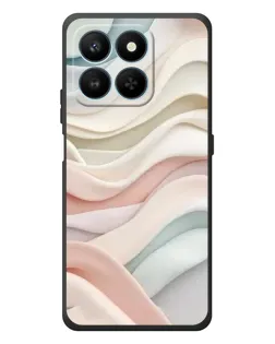 Чехол для Huawei Honor 400 Smart с картинкой «Пастельные нежные волны»
