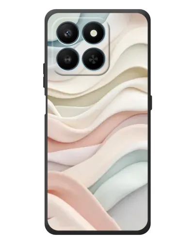 Чехол для Huawei Honor 400 Smart с картинкой «Пастельные нежные волны»