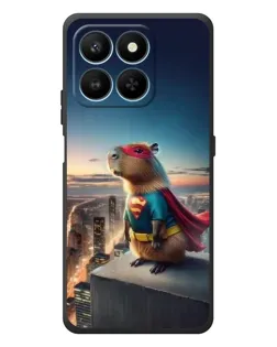 Чехол для Huawei Honor 400 Smart с картинкой «Капи-мен супергерой»