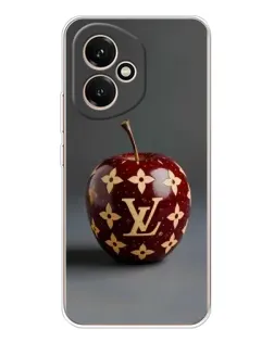 Чехол для Huawei Honor 400 с картинкой «Красное яблоко LV»