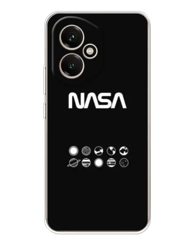 Чехол для Huawei Honor 400 с картинкой «NASA — технический принт»