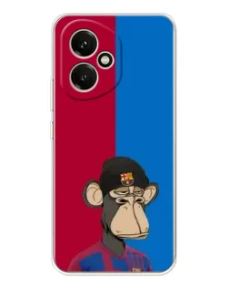 Чехол для Huawei Honor 400 с картинкой «Bored Ape — фанат Барсы» Чехол для Huawei Honor 400 с картинкой «Bored Ape — фанат Барсы»