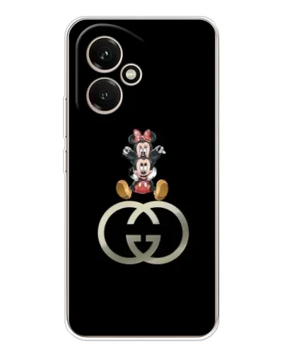 Чехол для Huawei Honor 400 с картинкой «Минни Маус на лого»