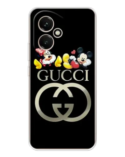Чехол для Huawei Honor 400 с картинкой «Gucci — герои Disney»