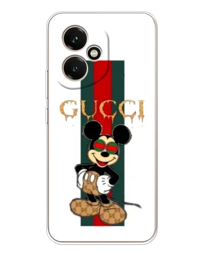 Чехол для Huawei Honor 400 с картинкой «Микки Маус Gucci — полосы»
