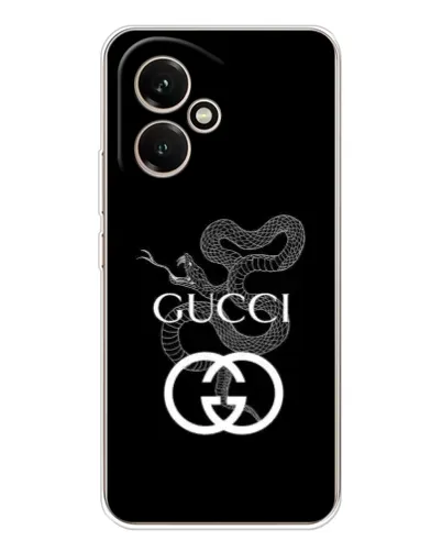 Чехол для Huawei Honor 400 с картинкой «Gucci — серебряная змея»