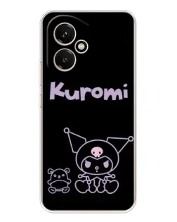 Чохол для Huawei Honor 400 з картинкою «Kuromi — чорний мінімалізм» Чохол для Huawei Honor 400 з картинкою «Kuromi — чорний мінімалізм»
