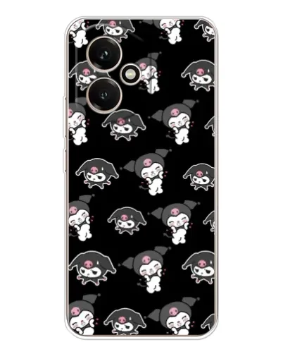 Чехол для Huawei Honor 400 с картинкой «Черный паттерн Kuromi» Чехол для Huawei Honor 400 с картинкой «Черный паттерн Kuromi»