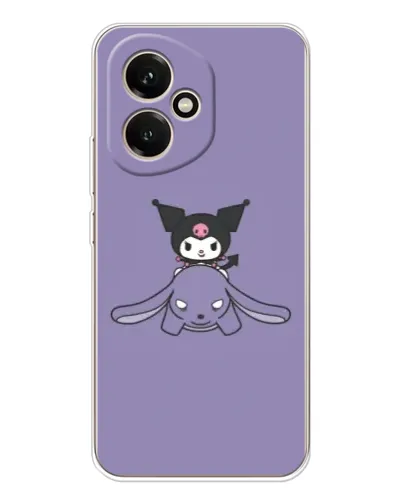 Чехол для Huawei Honor 400 с картинкой «Kuromi на лиловом фоне» Чехол для Huawei Honor 400 с картинкой «Kuromi на лиловом фоне»