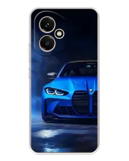 Чехол для Huawei Honor 400 с картинкой «Голубая BMW M4» Чехол для Huawei Honor 400 с картинкой «Голубая BMW M4»