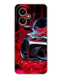 Чехол для Huawei Honor 400 с картинкой «Спортивная BMW и цветы» Чехол для Huawei Honor 400 с картинкой «Спортивная BMW и цветы»