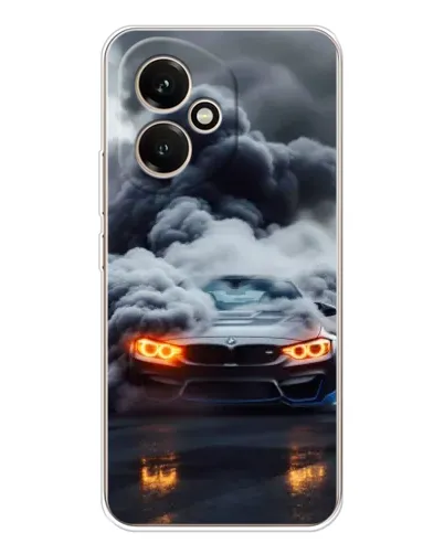 Чехол для Huawei Honor 400 с картинкой «BMW в дыму»