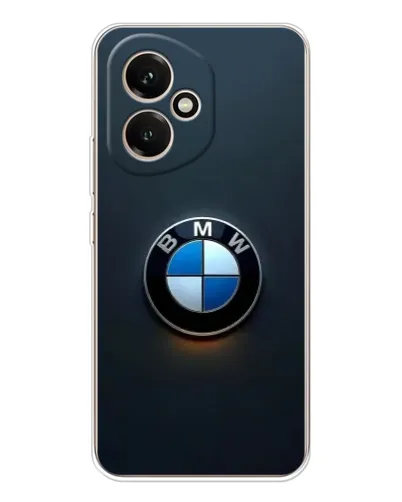 Чехол для Huawei Honor 400 с картинкой «Логотип BMW — минимализм»