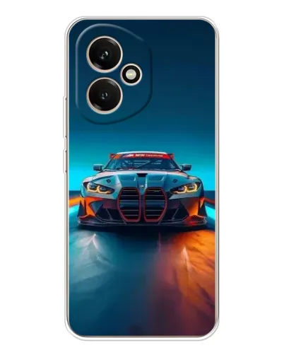 Чехол для Huawei Honor 400 с картинкой «BMW — огни неона» Чехол для Huawei Honor 400 с картинкой «BMW — огни неона»