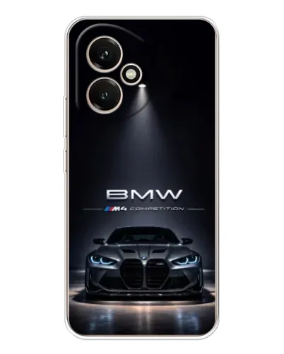 Чехол для Huawei Honor 400 с картинкой «BMW сквозь ночной город» Чехол для Huawei Honor 400 с картинкой «BMW сквозь ночной город»