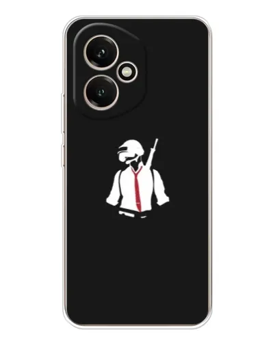 Чехол для Huawei Honor 400 с картинкой «PUBG — силуэт воина» Чехол для Huawei Honor 400 с картинкой «PUBG — силуэт воина»