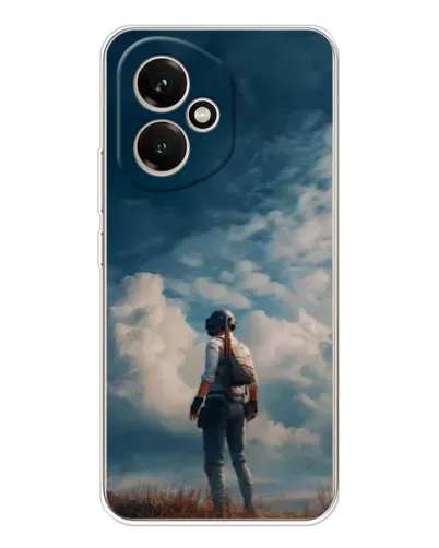 Чехол для Huawei Honor 400 с картинкой «Герой PUBG на скале» Чехол для Huawei Honor 400 с картинкой «Герой PUBG на скале»