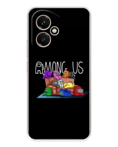 Чехол для Huawei Honor 400 с картинкой «Логотип Among Us»