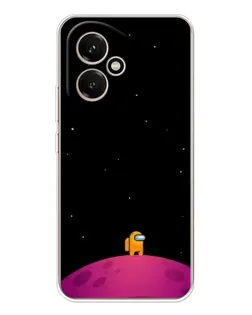 Чехол для Huawei Honor 400 с картинкой «Одинокий герой на планете»