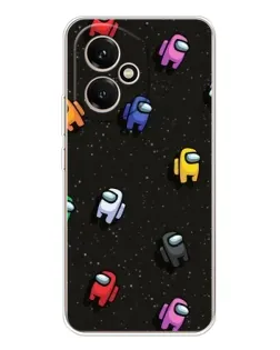 Чехол для Huawei Honor 400 с картинкой «Космический паттерн Among Us»