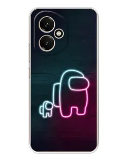 Чехол для Huawei Honor 400 с картинкой «Among Us неон-арт» Чехол для Huawei Honor 400 с картинкой «Among Us неон-арт»