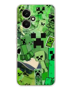 Чохол для Huawei Honor 400 з картинкою «Кріпери Minecraft»