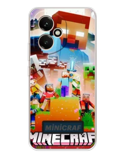 Чехол для Huawei Honor 400 с картинкой «Minecraft герои игры» Чехол для Huawei Honor 400 с картинкой «Minecraft герои игры»