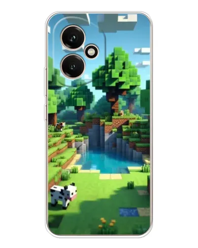 Чехол для Huawei Honor 400 с картинкой «Minecraft летний день» Чехол для Huawei Honor 400 с картинкой «Minecraft летний день»