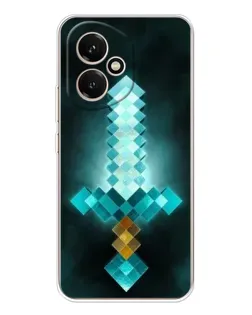Чохол для Huawei Honor 400 з картинкою «Алмазний меч неон»