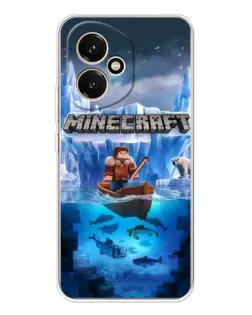 Чохол для Huawei Honor 400 з картинкою «Minecraft льодянийсвіт»