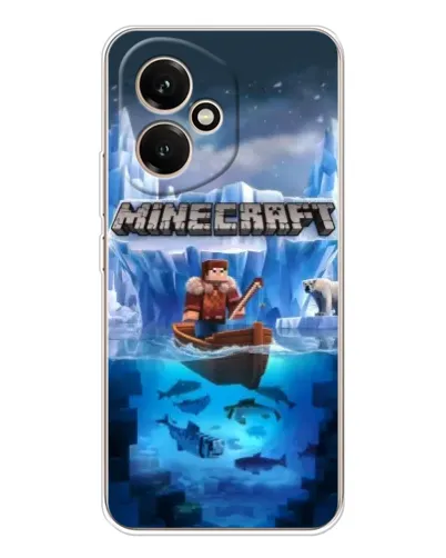 Чехол для Huawei Honor 400 с картинкой «Minecraft ледяной мир» Чехол для Huawei Honor 400 с картинкой «Minecraft ледяной мир»