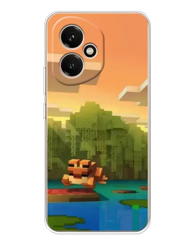 Чехол для Huawei Honor 400 с картинкой «Майнкрафт закат солнца» Чехол для Huawei Honor 400 с картинкой «Майнкрафт закат солнца»