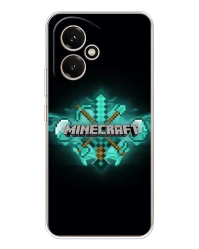 Чехол для Huawei Honor 400 с картинкой «Minecraft Diamond лого» Чехол для Huawei Honor 400 с картинкой «Minecraft Diamond лого»