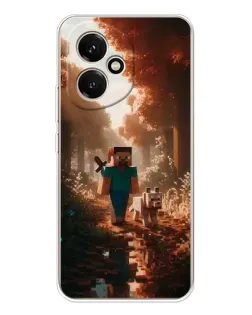 Чохол для Huawei Honor 400 з картинкою «Стів у лісі»