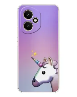 Чехол для Huawei Honor 400 с картинкой «Единорог градиент»