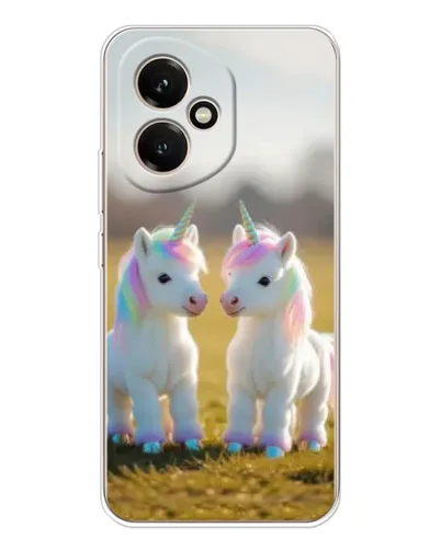 Чехол для Huawei Honor 400 с картинкой «Пара единорогов» Чехол для Huawei Honor 400 с картинкой «Пара единорогов»