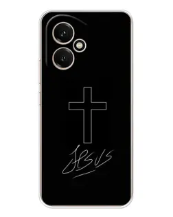 Чехол для Huawei Honor 400 с картинкой «Графический крест Jesus» Чехол для Huawei Honor 400 с картинкой «Графический крест Jesus»