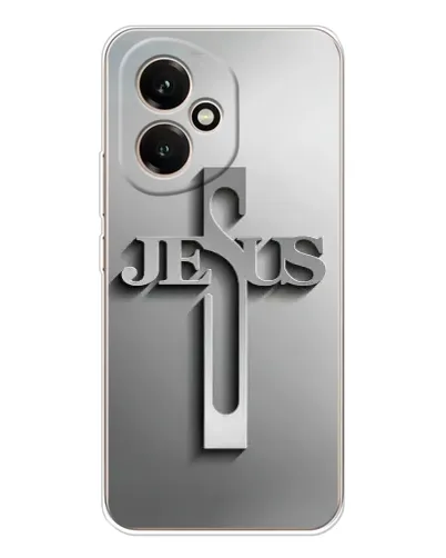 Чехол для Huawei Honor 400 с картинкой «Металлический крест Jesus» Чехол для Huawei Honor 400 с картинкой «Металлический крест Jesus»
