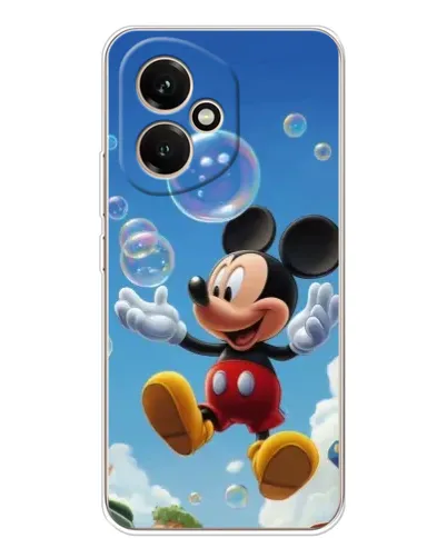 Чехол для Huawei Honor 400 с картинкой «Mickey и мыльные пузыри»