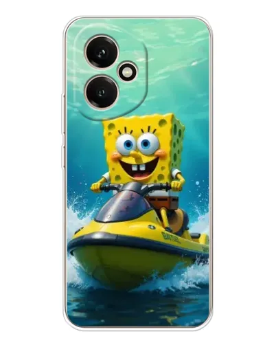 Чехол для Huawei Honor 400 с картинкой «Спанч Боб на гидроцикле» Чехол для Huawei Honor 400 с картинкой «Спанч Боб на гидроцикле»