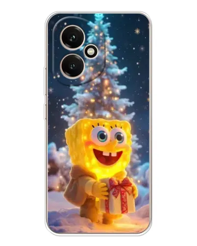Чехол для Huawei Honor 400 с картинкой «Рождественский Спанч Боб» Чехол для Huawei Honor 400 с картинкой «Рождественский Спанч Боб»